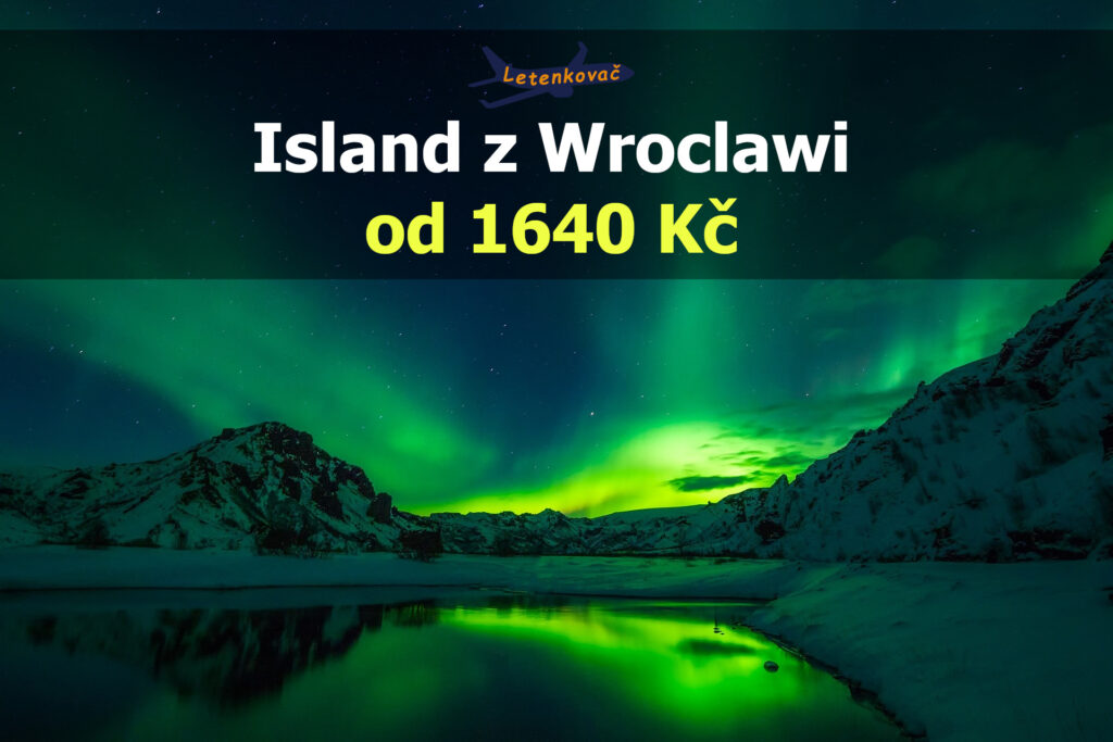 Akční letenky Island z Wroclawi v lednu