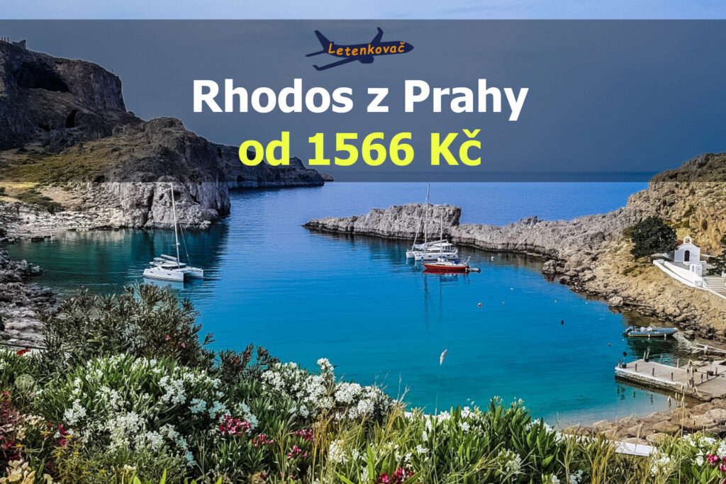 Akční letenky Rhodos z Prahy na jaře