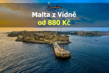 Vídeň Malta akční letenky