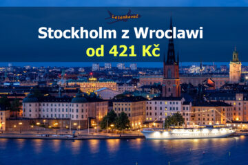 Akční letenky Stockholm z Wroclawi v lednu