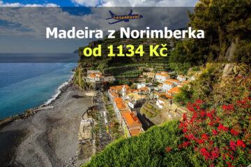 Akční letenky Madeira z Norimberka přelom leden/únor. Letenkovač.